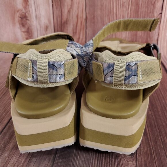 Rare Deckers X Lab Mens Size 12 Ko-Z Ventura Sport Sandals Hook & Loop Comfort - Picture 13 of 15